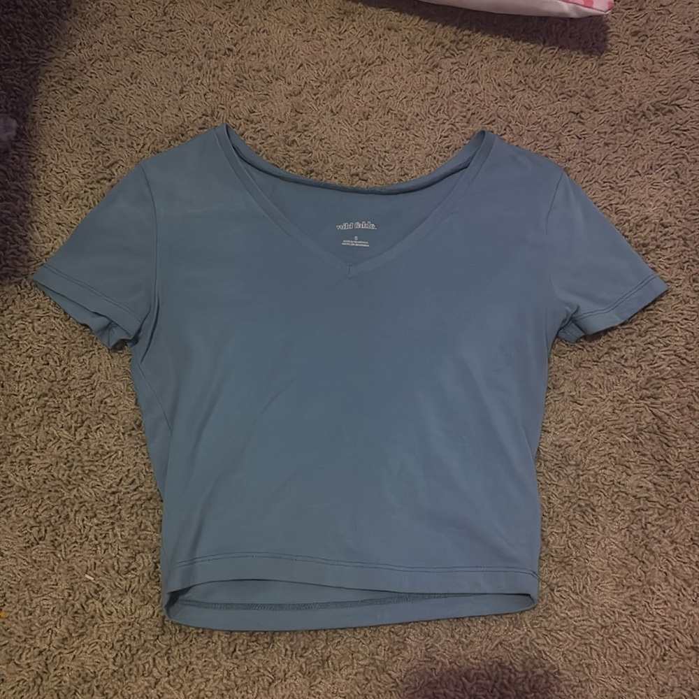 S Blue Short Sleeve Wild Fable Tee